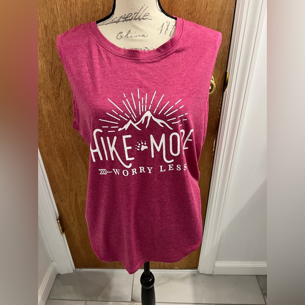Hike More, Worry Less Tanktop
